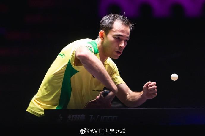 开云体育-雨果3-1战胜邱党，澳门冠军赛男单八强出炉